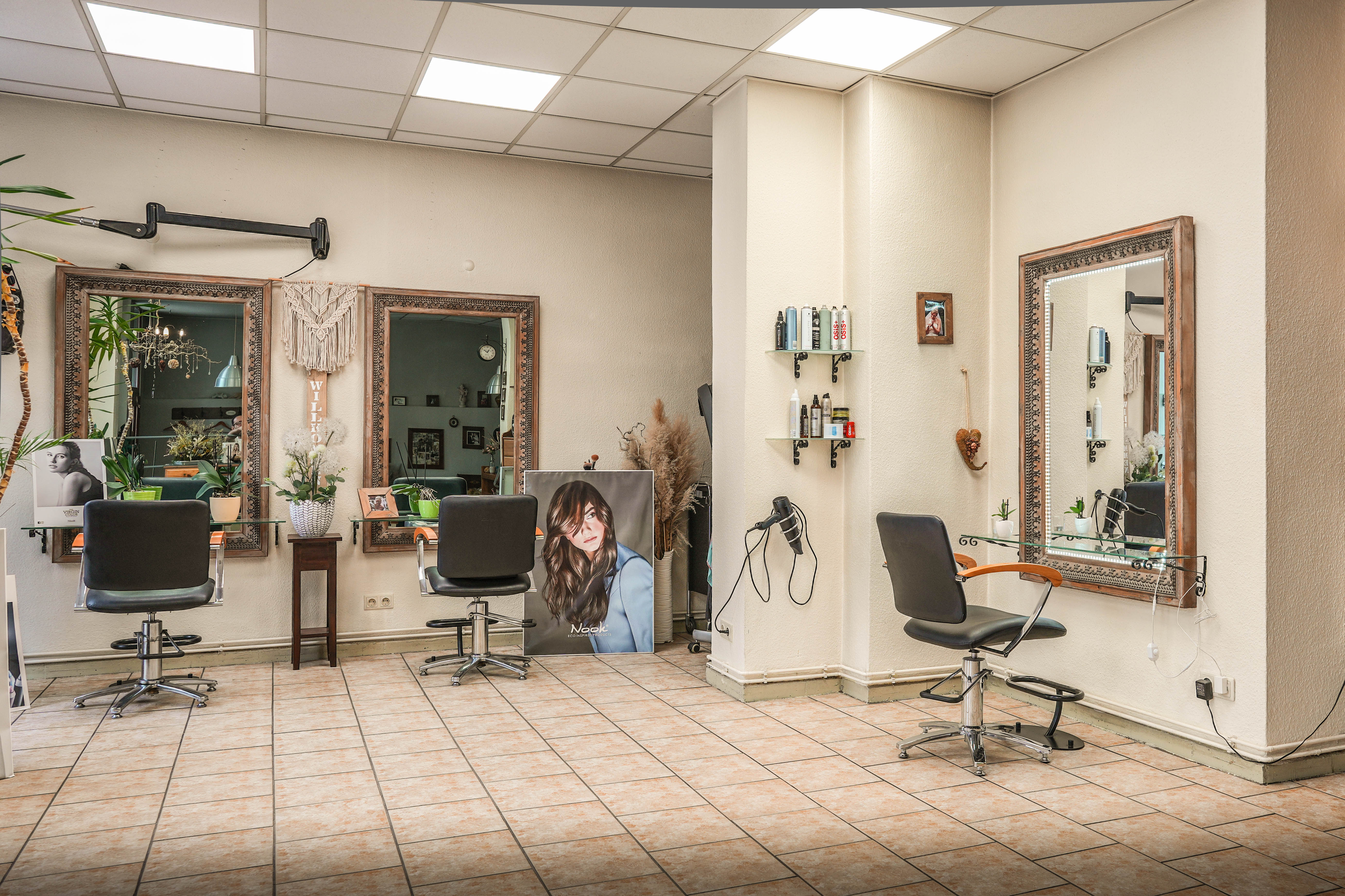 Innenansicht des Salons